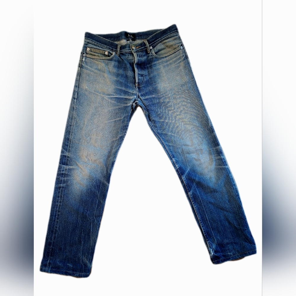 APC New Standard Selvedge Butler Vintage faded denim